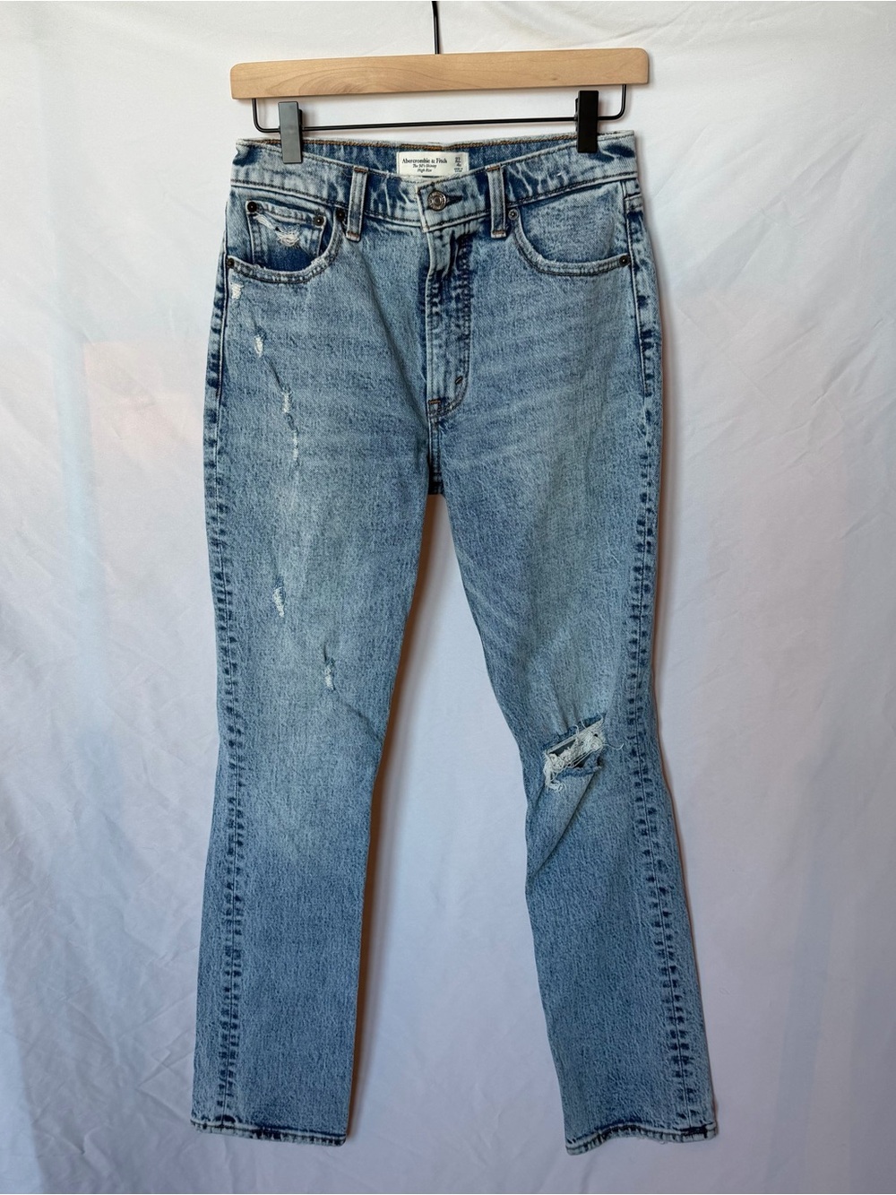 🤍 Abercrombie & Fitch 90s Skinny High Rise Jeans – Size 27